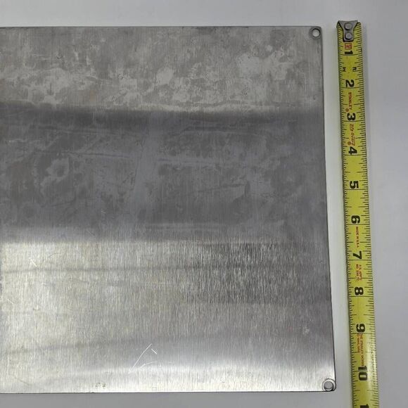 VINTAGE GENERAL SLICING COMMERCIAL SLICER BOTTOM STAINLESS PLATE SM-9B PARTS - Picture 4 of 5